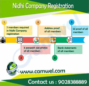 Nidhi Company Registration by Camwel Solution LLP.