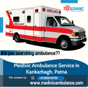 Book World-class Ambulance Service in Kankarbagh by Medivic
