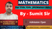 Maths By Sumit Sir Coaching Institute in Patna.