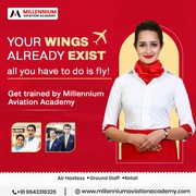 Enhance Your Air Hostess Skills with Millennium Aviation
