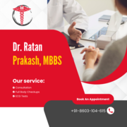 Patna's finest General Physician : Dr. Ratan Prakash,  MBBS,  PMCH